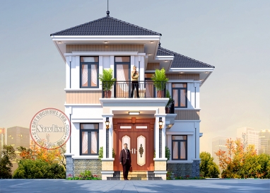 Mẫu biệt thự vườn mái Nhật 2 tầng đầy mê hoặc giữa lòng Bắc Ninh BT2506