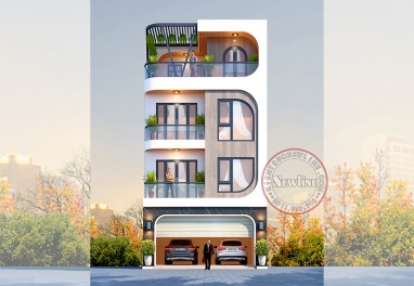 Giải Pháp Nhà Phố Hiện Đại 7x10m Tối Ưu Chi Phí – NewLine Thiết Kế Cho Anh Định Ở Hà Nội BT2513