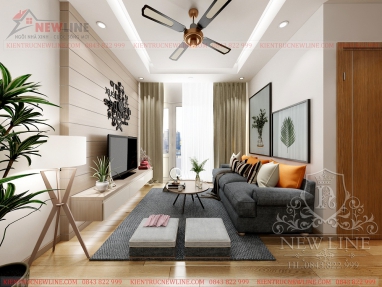 Thiết kế nội thất chung cư đẹp NT 170107
