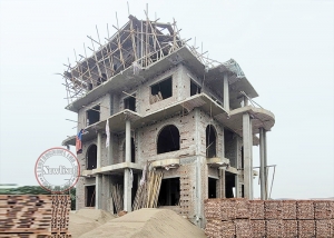 Nhật kí thi công mẫu biệt thự quy mô 4 tầng tân cổ hoành tráng tại Hưng Yên BT2505