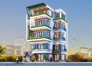 Siêu phẩm biệt thự 5 tầng hiện đại 9x12m nổi bật tại Hà Nội BT2516