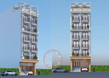 Cực chất biệt thự 7 tầng để ở kết hợp kinh doanh và căn hộ cho thuê BT2606