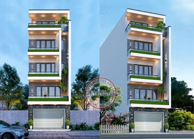 Hút Mắt Ngắm Nhà Lô 5 Tầng Mặt Tiền 6,5m Hiện Đại Tại Hà Nội 3,5 Tỷ NO2617
